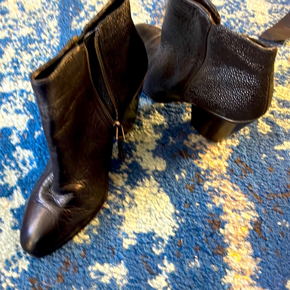 Black booties
